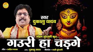 गौरी हा चढ़गे वो गौरा हा चढ़गे गौरा हा चढ़गे चढ़गे डड़ैया निक लागे